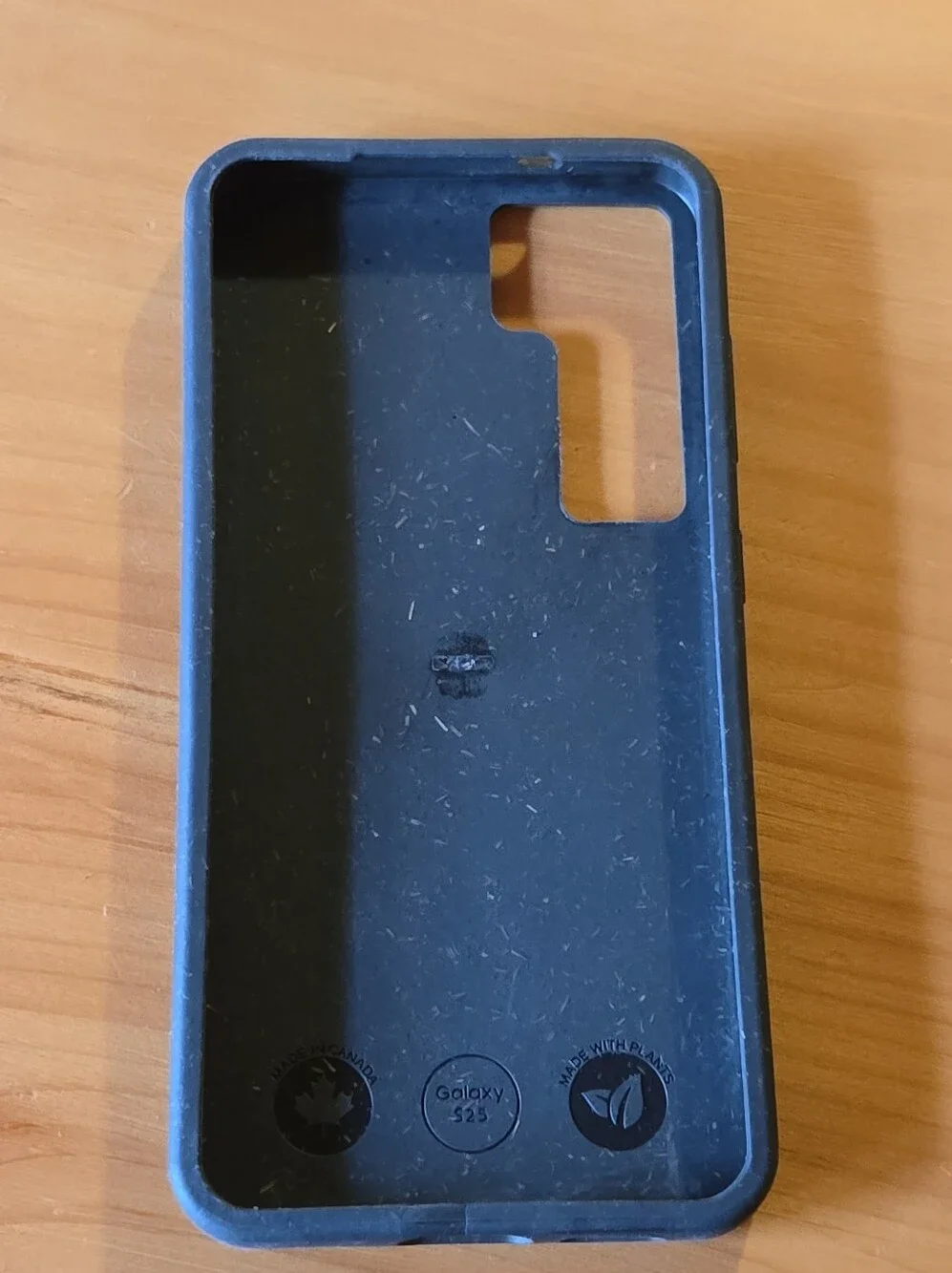 Pela Case Black Quiet Stars Samsung Galaxy S25 Case